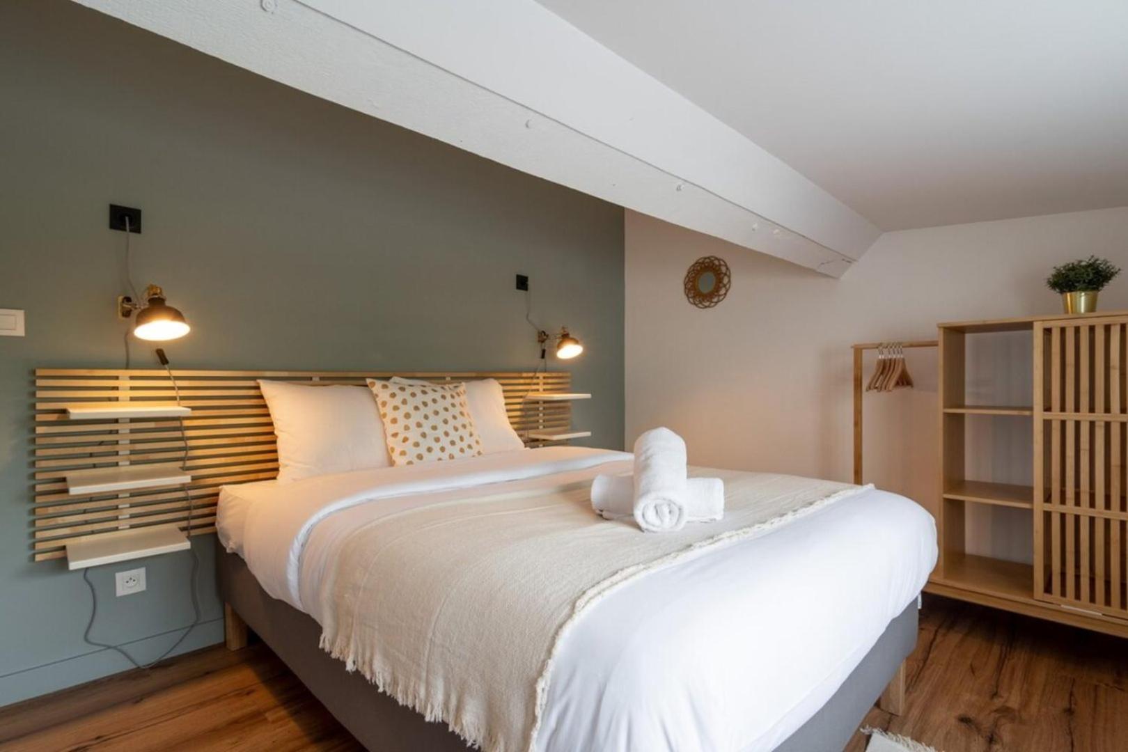 Marcq En Baroeul - Superb Apartment + Parking ภายนอก รูปภาพ