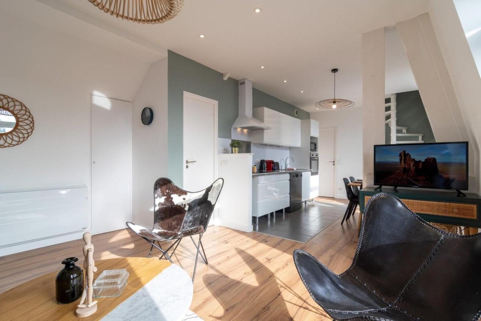 Marcq En Baroeul - Superb Apartment + Parking ภายนอก รูปภาพ