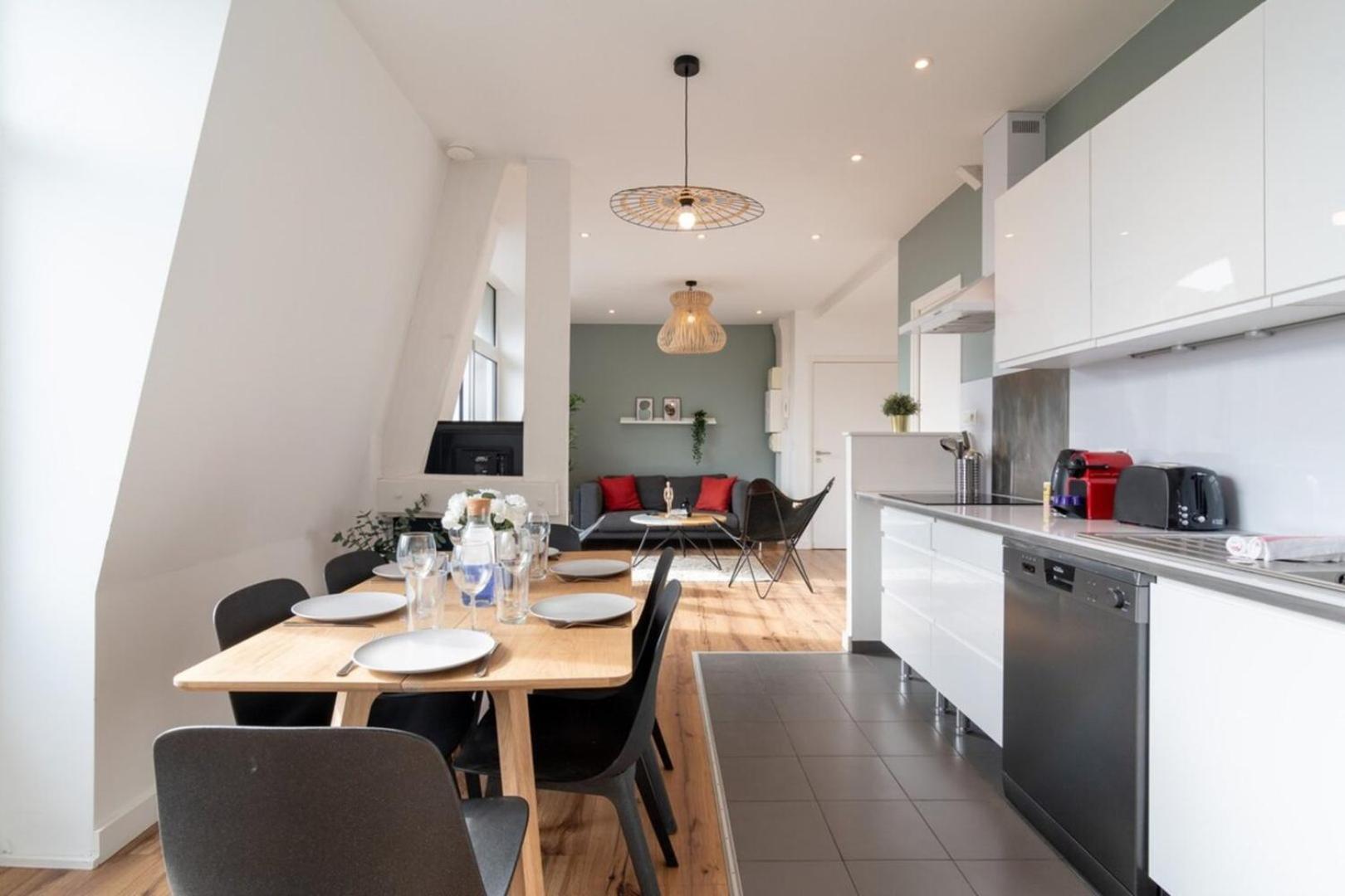 Marcq En Baroeul - Superb Apartment + Parking ภายนอก รูปภาพ