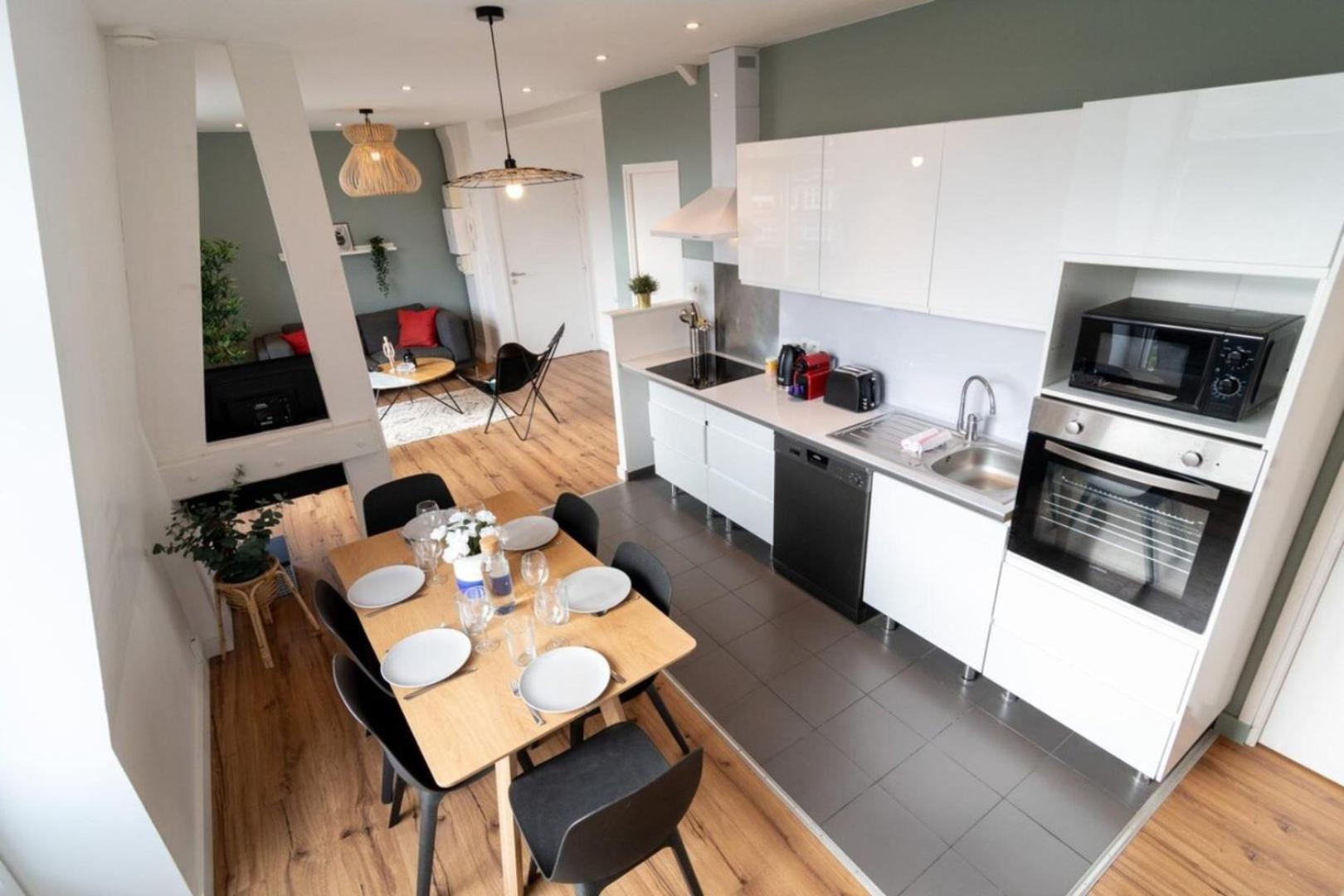 Marcq En Baroeul - Superb Apartment + Parking ภายนอก รูปภาพ